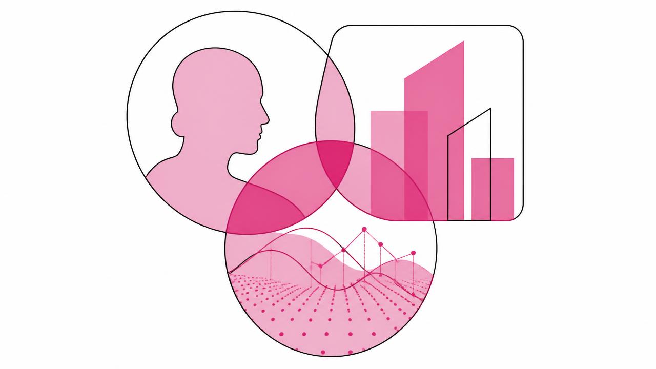 Illustrazione concettuale dei tre principi: persone, dati e business